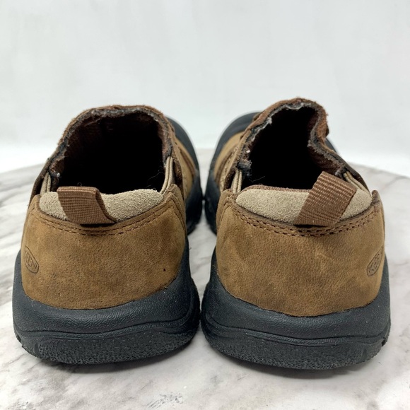 Toddler Keen Brown Nubuck Slip On Shoes 10/28 Childrens Classic Rustic Casual - Picture 5 of 11